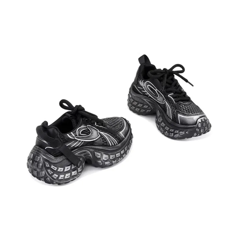 JESSICA SOPHIA Height Increasing Low Top Chunky Sneakers Women's-1