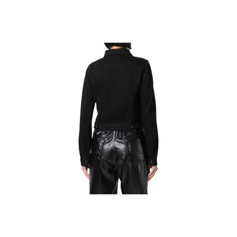 DIESEL Denim Jackets Women's Black-3