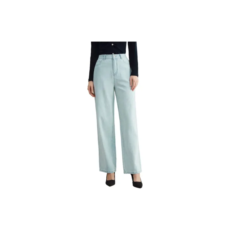 Yiner Jeans Women's Light Blue-1