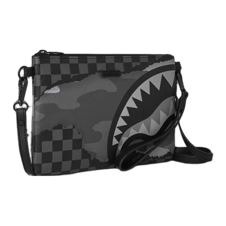 SPRAYGROUND PVC Clutch Unisex Black-1