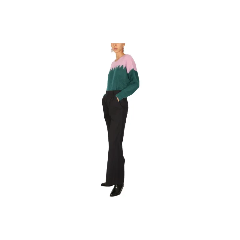 ISABEL MARANT Jessini High Waist Tailored Trousers-2