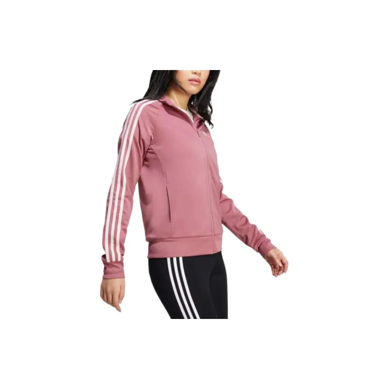 Adidas Free Shipping With AdiClub Primegreen Essentials Warm-Up Slim 3-Stripes Track Jacket-3