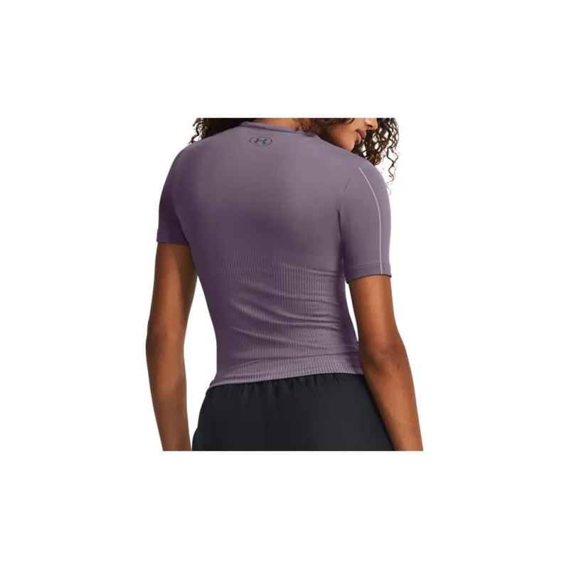 Under Armour Rush T-Shirts Women's Purple-3