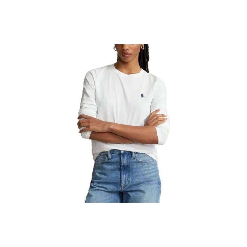 Polo Ralph Lauren Logo Embroidered Crewneck T Shirt-2
