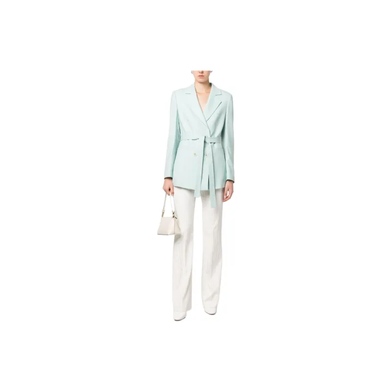 IRO NIGHT Pinstripe-pattern Straight-leg Trousers-1