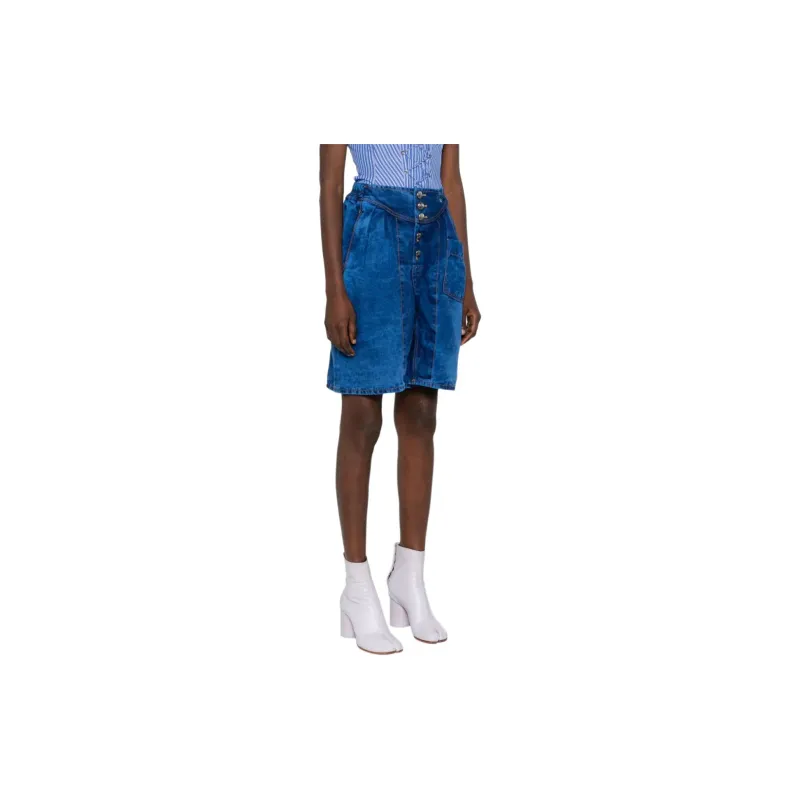 Vivienne Westwood Denim Shorts Women's Royal Blue-3