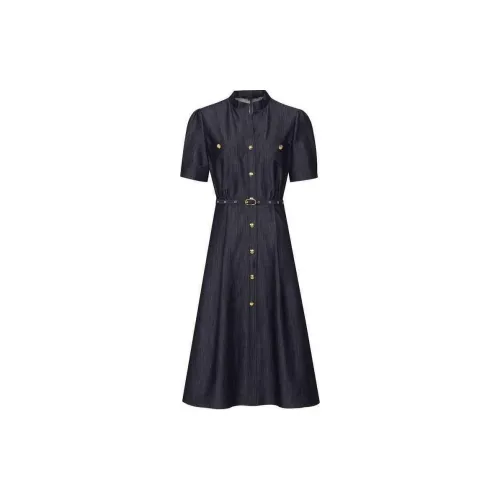 Firststation Short-Sleeved Dresses Women's Navy Blue