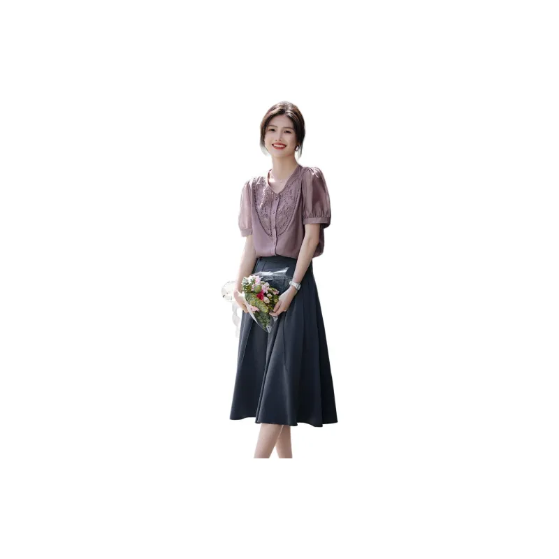 XWI SS24 Shirt Women's Lavender Purple-1