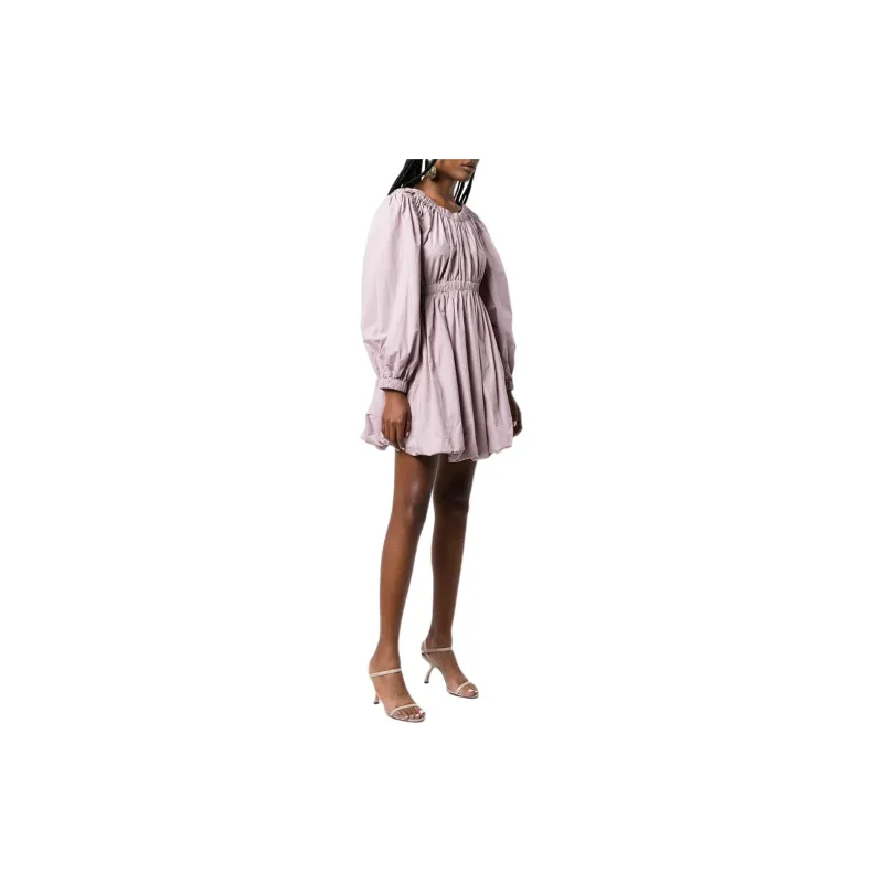 Ulla Johnson Long-Sleeved Dresses Women's Lavender Purple-3