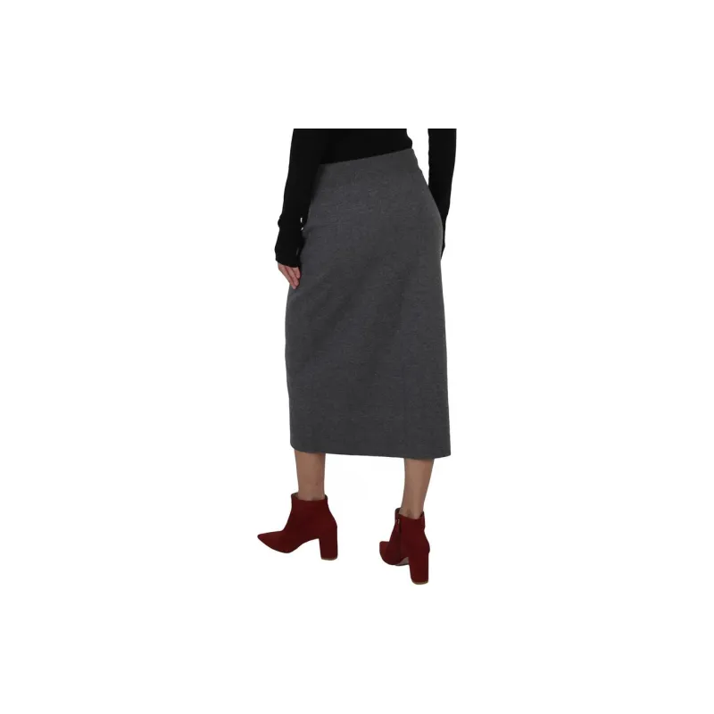 Burberry Casual Long Skirts Women's Gray-3