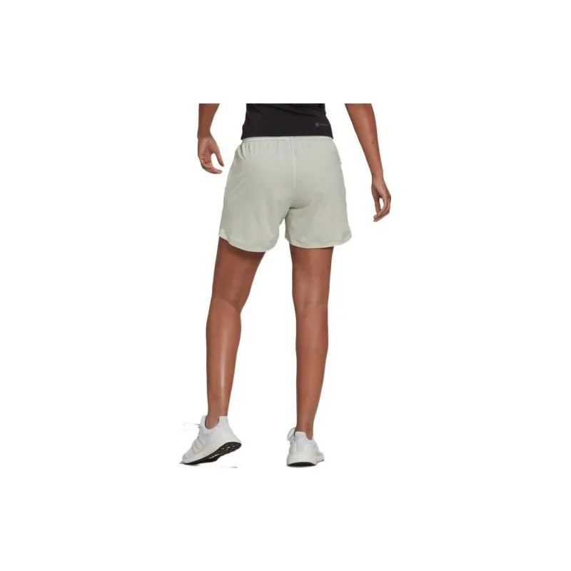 Adidas Casual Shorts Women's Linen Green-2
