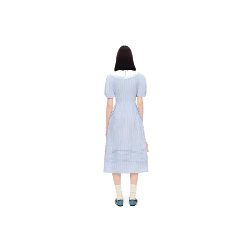 SALT.P Short Sleeved Dresses Women's Blue