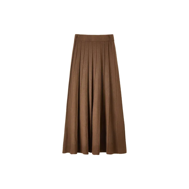 SENTUBILA Long Skirt Women's Classic Black-31