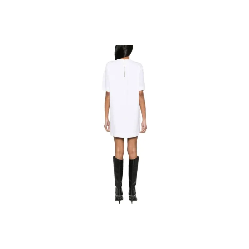 MOSCHINO Logo Printed T Shirt Mini Dress-2