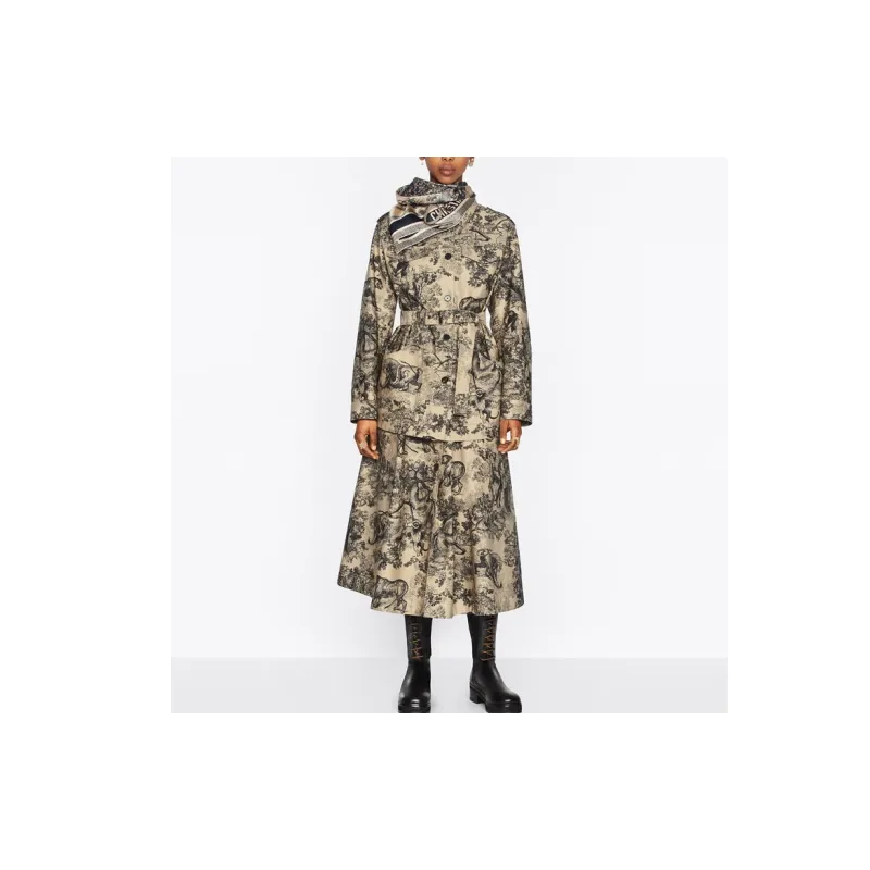 DIOR FW22 Skirt Women's Earth Yellow-2