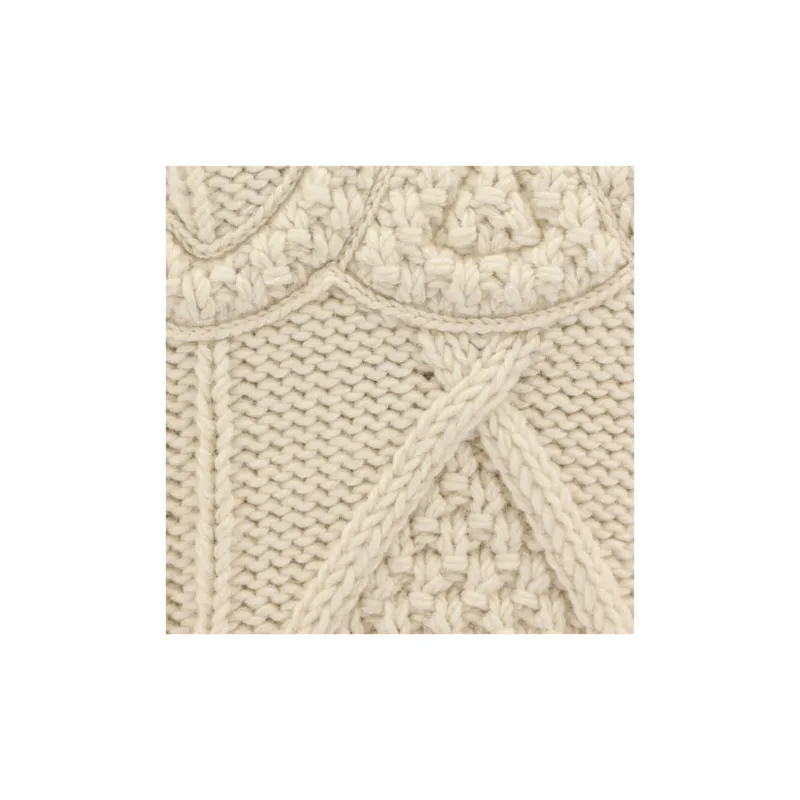 CELINE High Neck Sweater In Aran Alpaca Wool-2