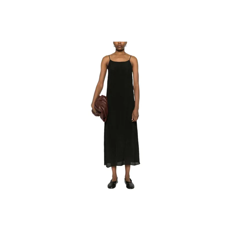 UMA WANG Scoop Neck Midi Slip Dress-1