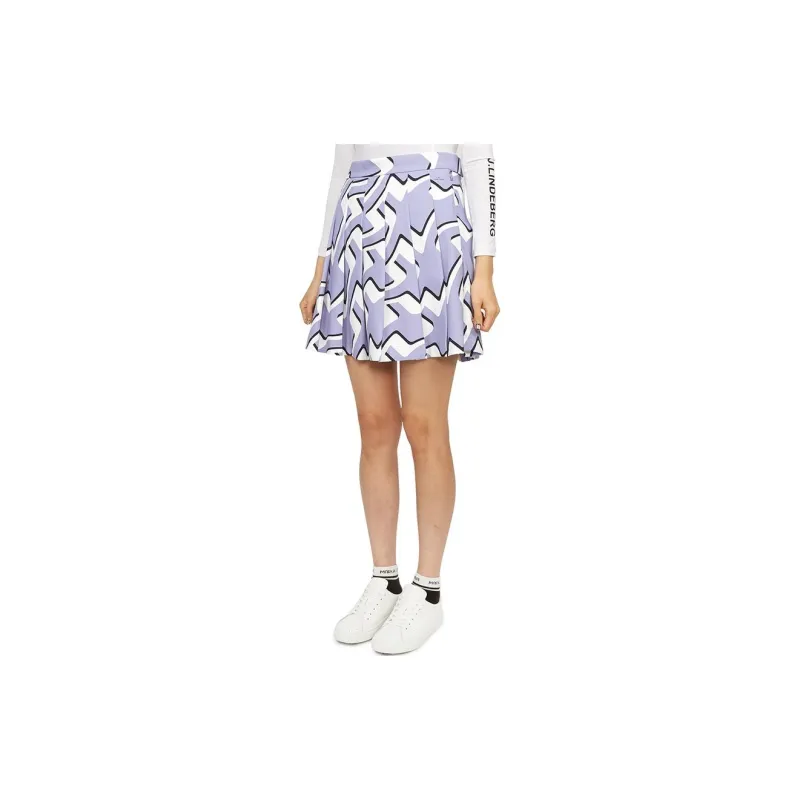 J.Lindeberg Casual Short Skirts Women's Purple-4