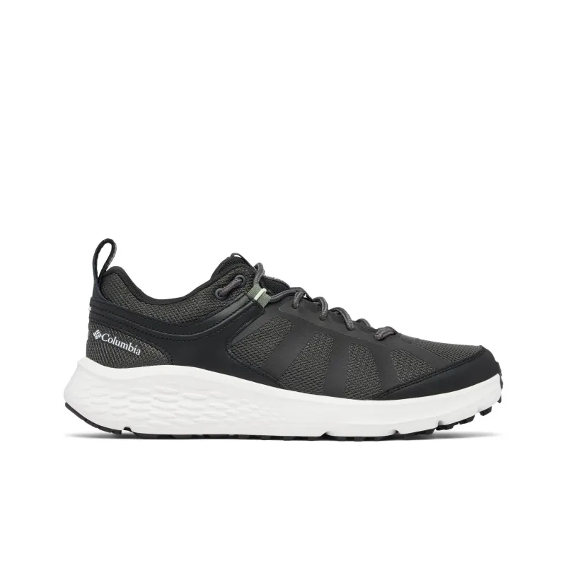 Columbia Cushioned Slip Resistant Low Top Trekking Shoes Men's Black White-1