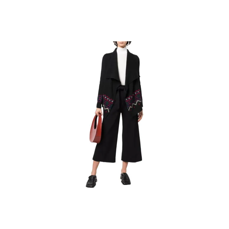 Polo Ralph Lauren Belted Wide-leg Cropped Trousers-1
