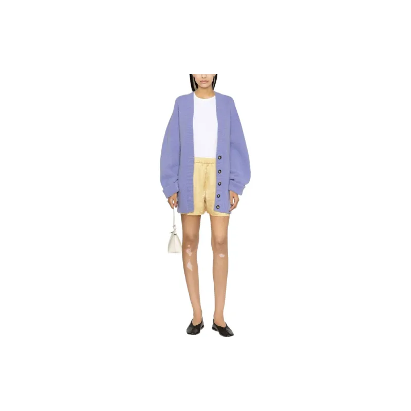 THEORY Casual Shorts Women's Yellow-2