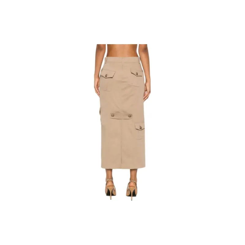 MOSCHINO Pocket Detailed Pencil Skirt-2