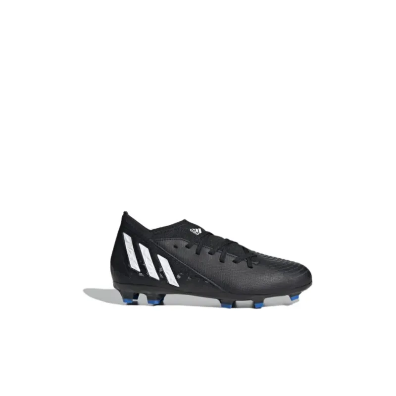 Adidas Cushioning, Wear Resistant Mid Top Kids' Soccer Shoes Black Kids'-1