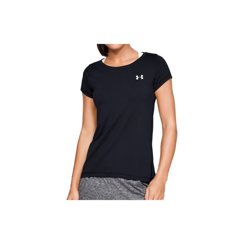 Under Armour Set in Sleeve T Shirt Women's Black-5