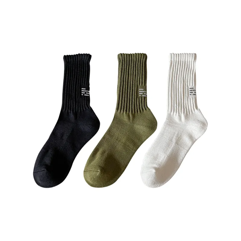 BKCXZICE Mid Calf Socks Unisex 3 Pack-11