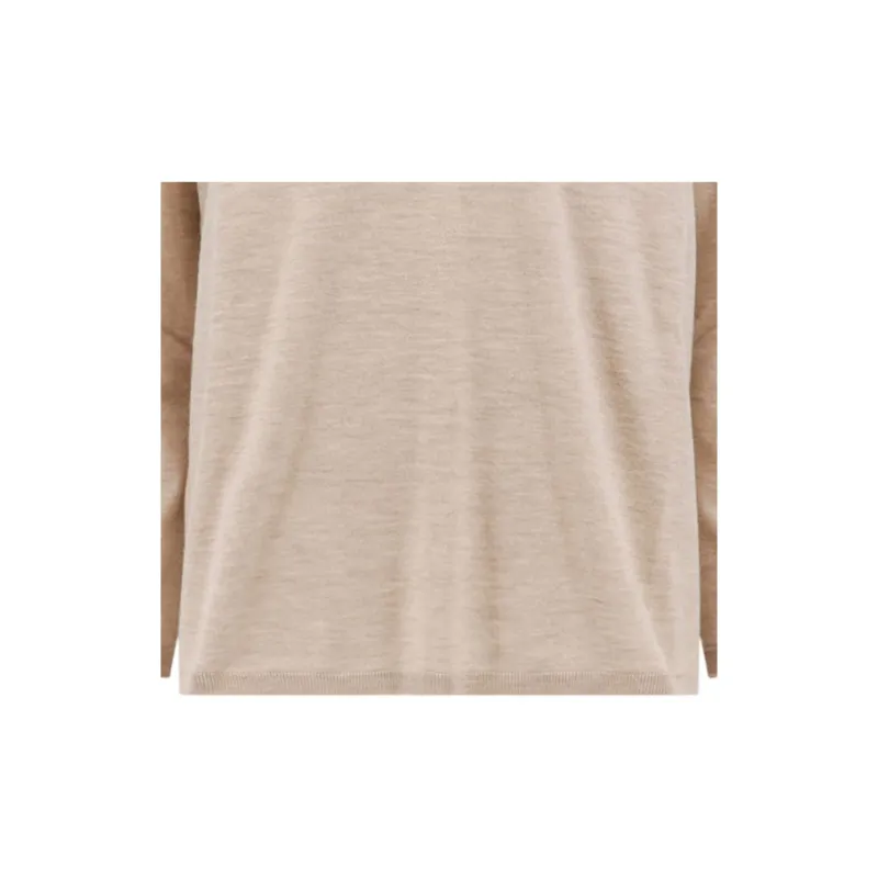 MaxMara V Neck Long Sleeved Jumper-3