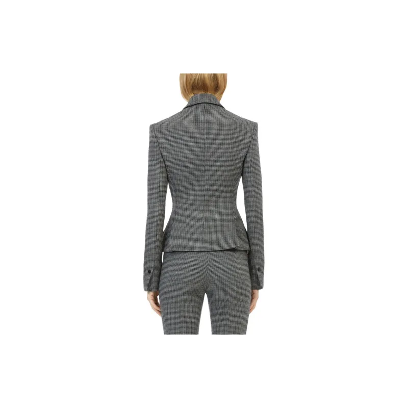 Ferragamo Shepherd's check Double breasted Blazer-2