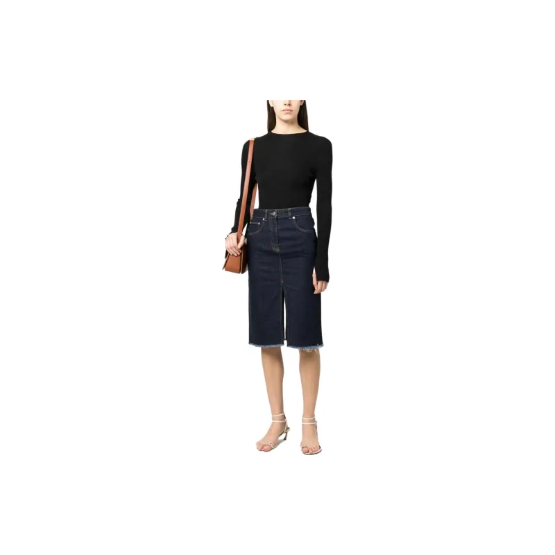 Lanvin Ribbed Crewneck Jumper-1