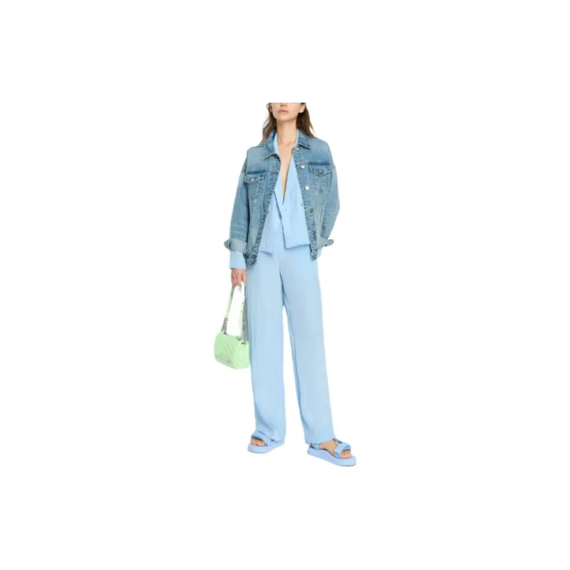 ARMANI EXCHANGE Faded Denim Jacket-1