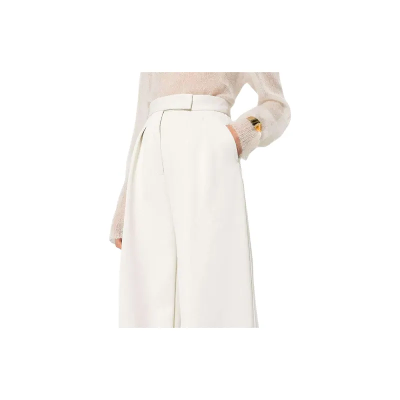 MaxMara Zinnia Pleat Detailed High Waist Pants-4