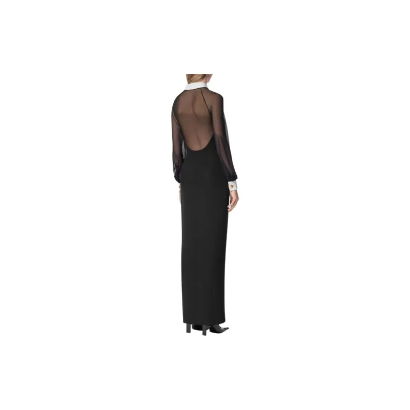 VERSACE Silk Maxi Dress-2