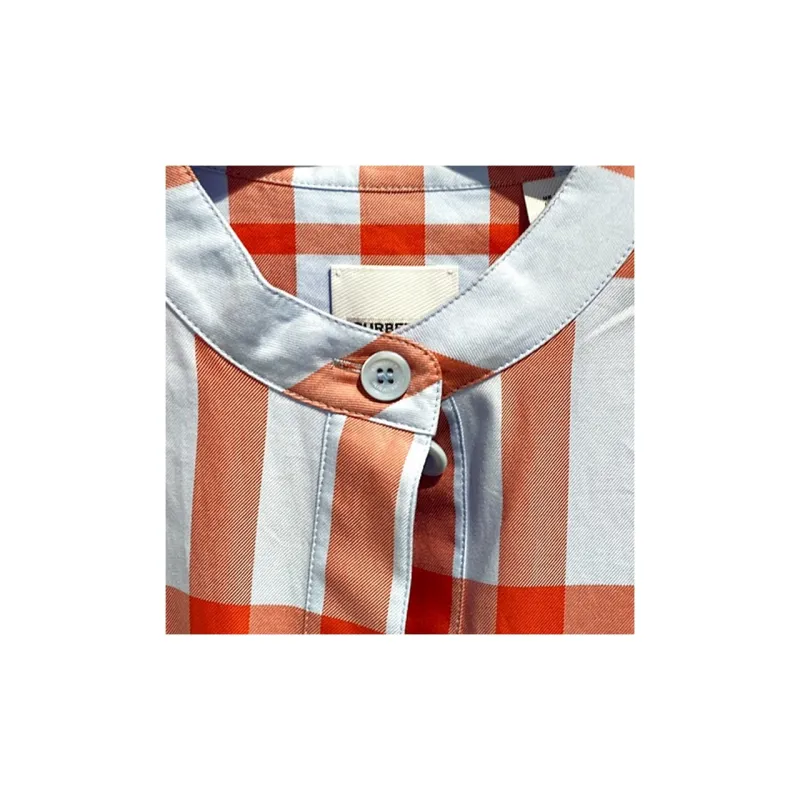 Burberry Short Sleeved Dresses Women's Multicolor-4