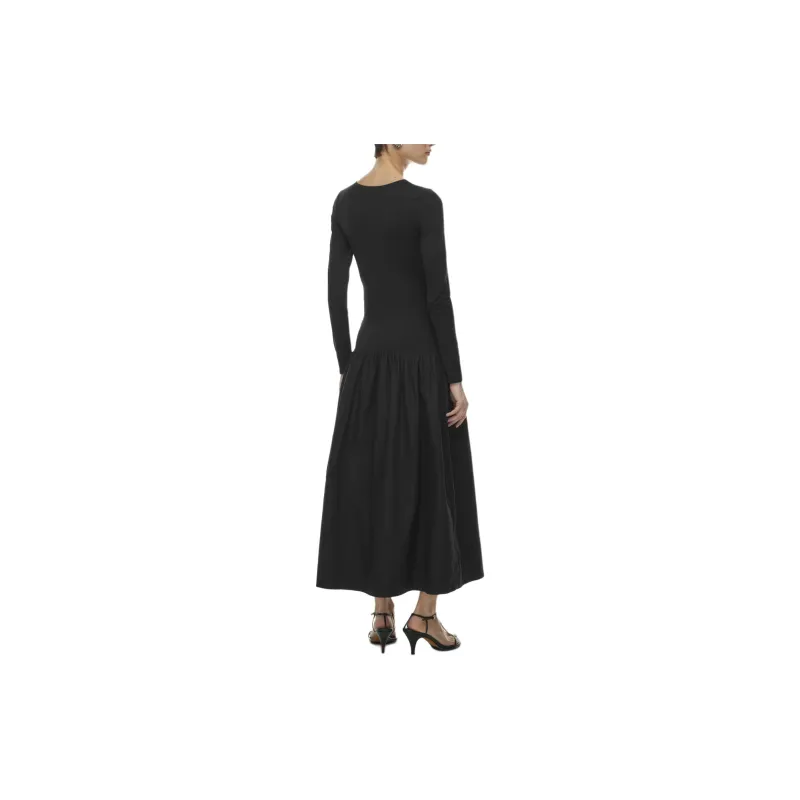 ARITZIA Babaton Guild Dress Long-Sleeved Dresses Women's Black-3