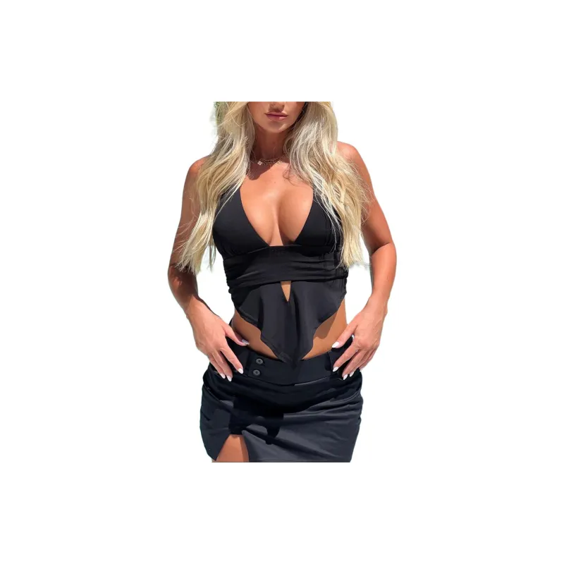 Tiger Mist FAYE TOP Camisole Women's Black-4