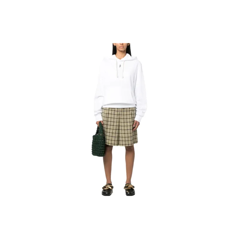 JW Anderson Logo Embroidered Drawstring Hoodie-2