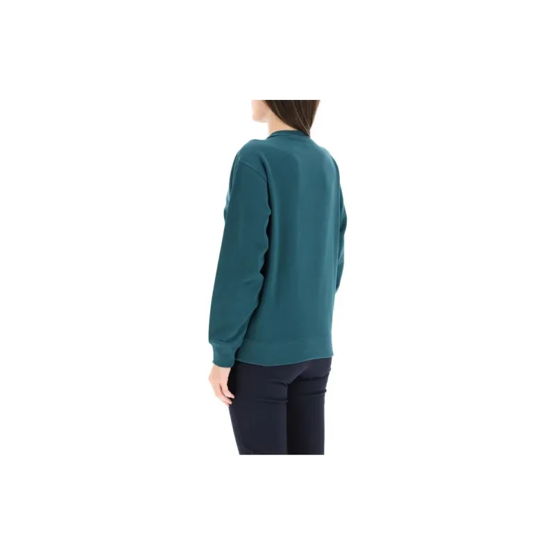 KENZO Classic Tiger Head Sweatshirts Women's Water Duck Green-3