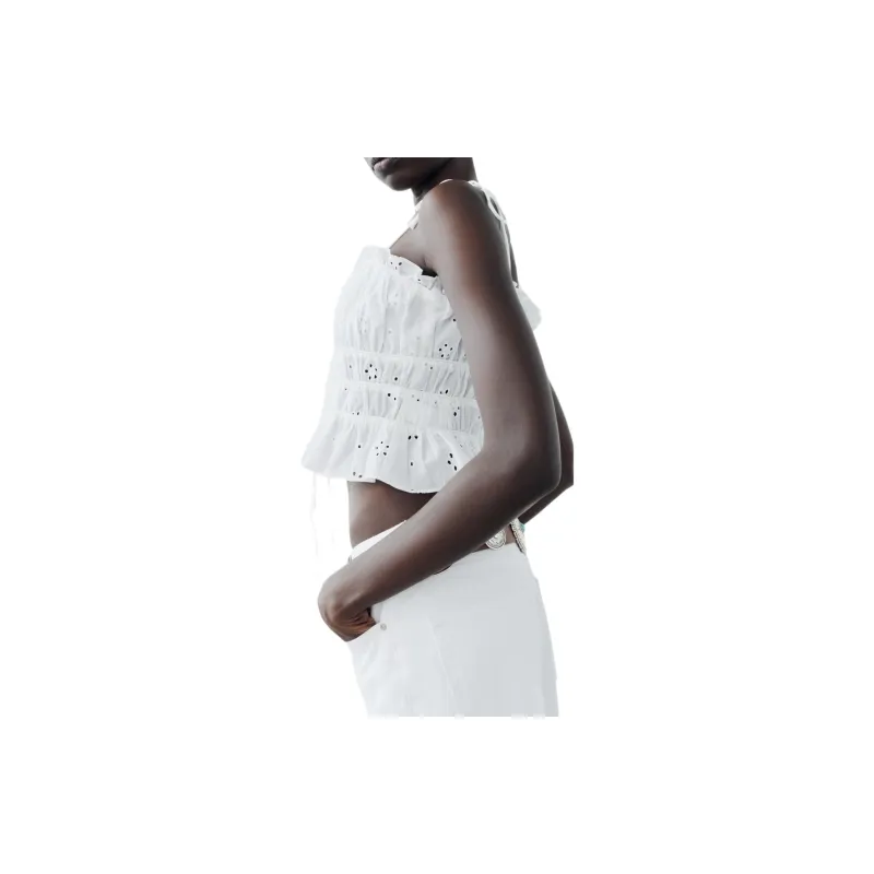 ZARA Camisoles Women's White-2