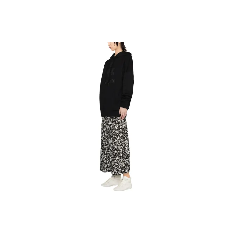 ISABEL MARANT ETOILE Mansel Logo Printed Drawstring Hoodie-2