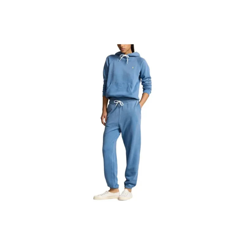 Polo Ralph Lauren Knitted Sports Pants Women's Blue-1
