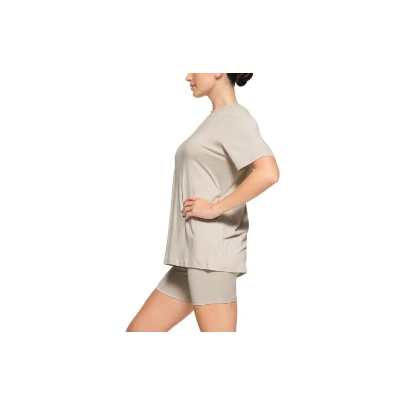 SKIMS BOYFRIEND BOXER Underpants Women's Stone/Stone Color-3