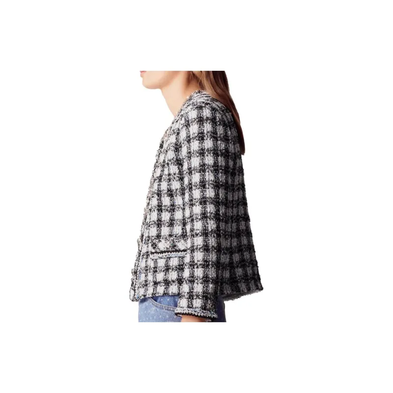 CHANEL SS23 Jackets & Coats Women's Black White-3