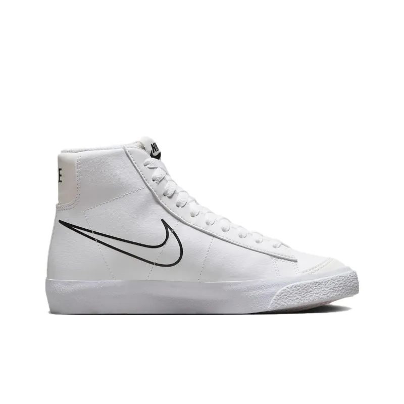 Nike Blazer Mid Next Nature GS 'Multi-Swoosh - White Bright Mandarin'-1