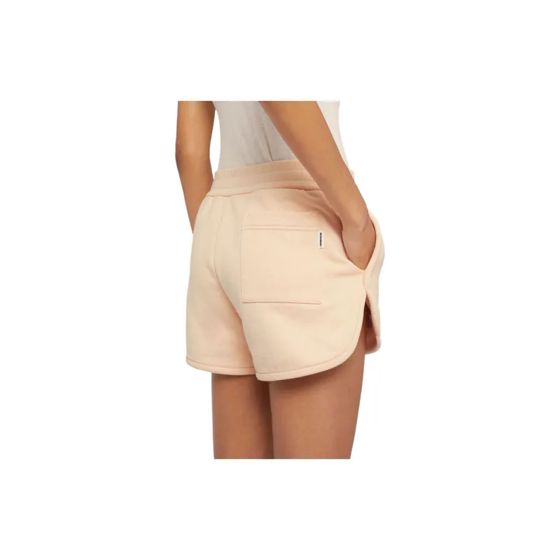 JIL SANDER Logo tag Drawstring Cotton Mini Shorts-4