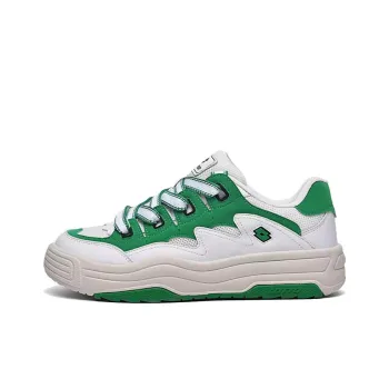 LOTTO Slip Resistant Quick Drying Wear Resistant Low Top Skateboard Shoes Women's Green