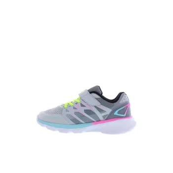 FILA KIDS Wanderun Anti-Slip Wear-Resistant Low-Top Kids' Running Shoes Gray White Kids'