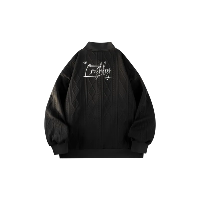 CRUSH KEY Baseball Jacket Unisex-1